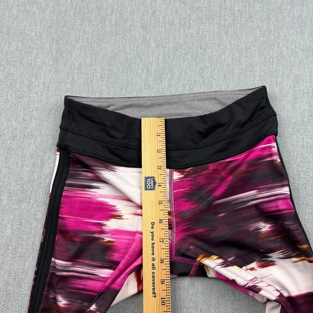 Lululemon Leggings Women 4‎ Pink Black Pace Tight 25